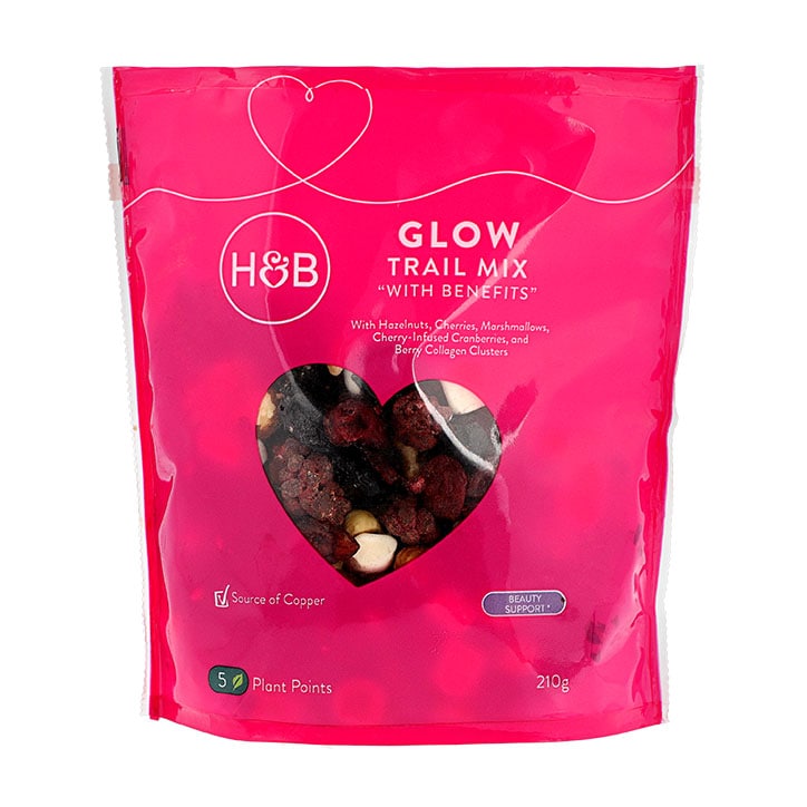 Holland & Barrett Glow Trail Mix with Benefits 210g